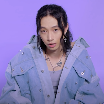 SEVENTEEN READ RECEIPTS | Keshi wears Cyb3rW3nch