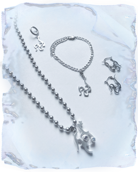 Pisces Zodiac Hoops