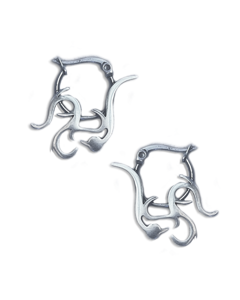 Pisces Zodiac Hoops