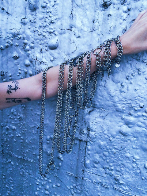 chainmail necklaces and chokers