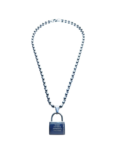 padlock day collar with inscription