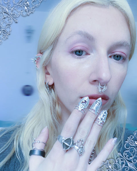 Druid Faux Septum Ring