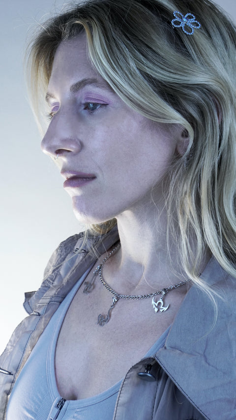 Zodiac Charm Necklace for sun moon rising signs