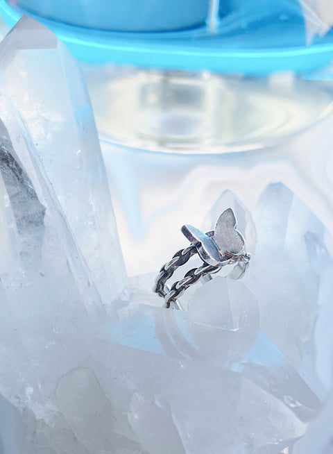 cyber butterfly ring