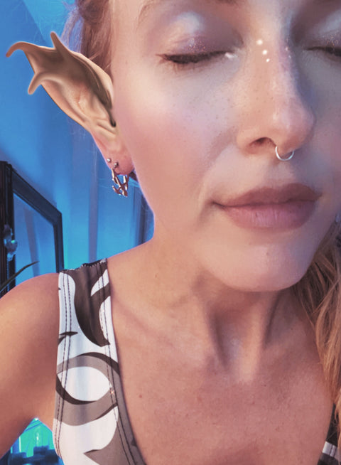 sagittarius symbol zodiac hoop earrings in stainless steel