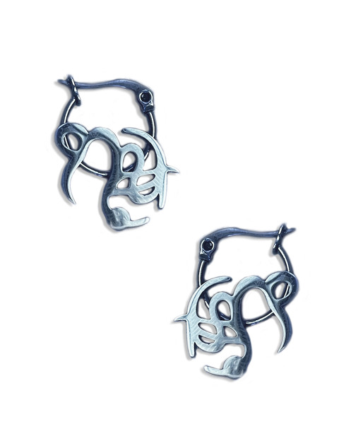 Scorpio Zodiac Hoops