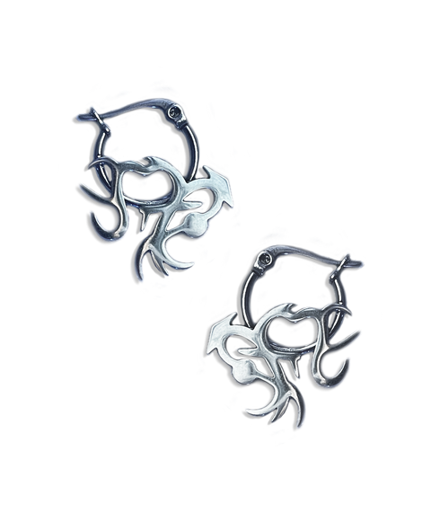 Virgo Zodiac Hoops