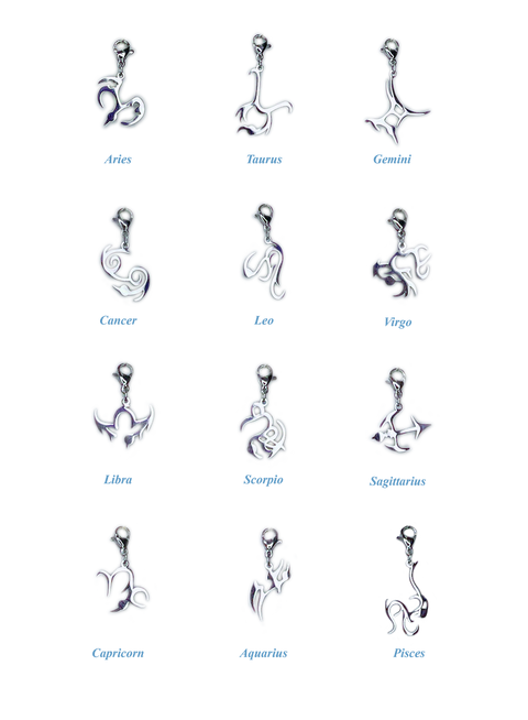 Zodiac Charms
